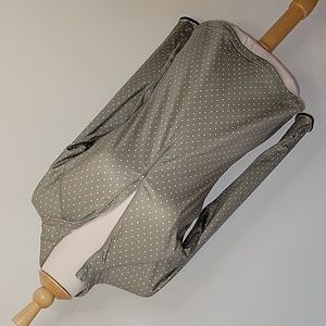 Nike Pro DRI-FIT quarter zip long sleeve pull over womens size M